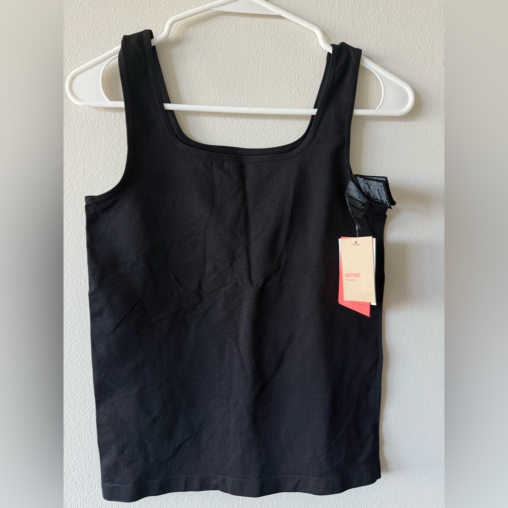 H&M Classic Black Tank Tops - 2 Qty
